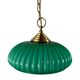 Green opaline chandelier
