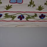 Hand-knotted rug, vintage Turkish rug 50x186 cm