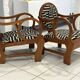 Pair of Art Deco armchairs by Hungarian designer Lajos Kosma, 1930s