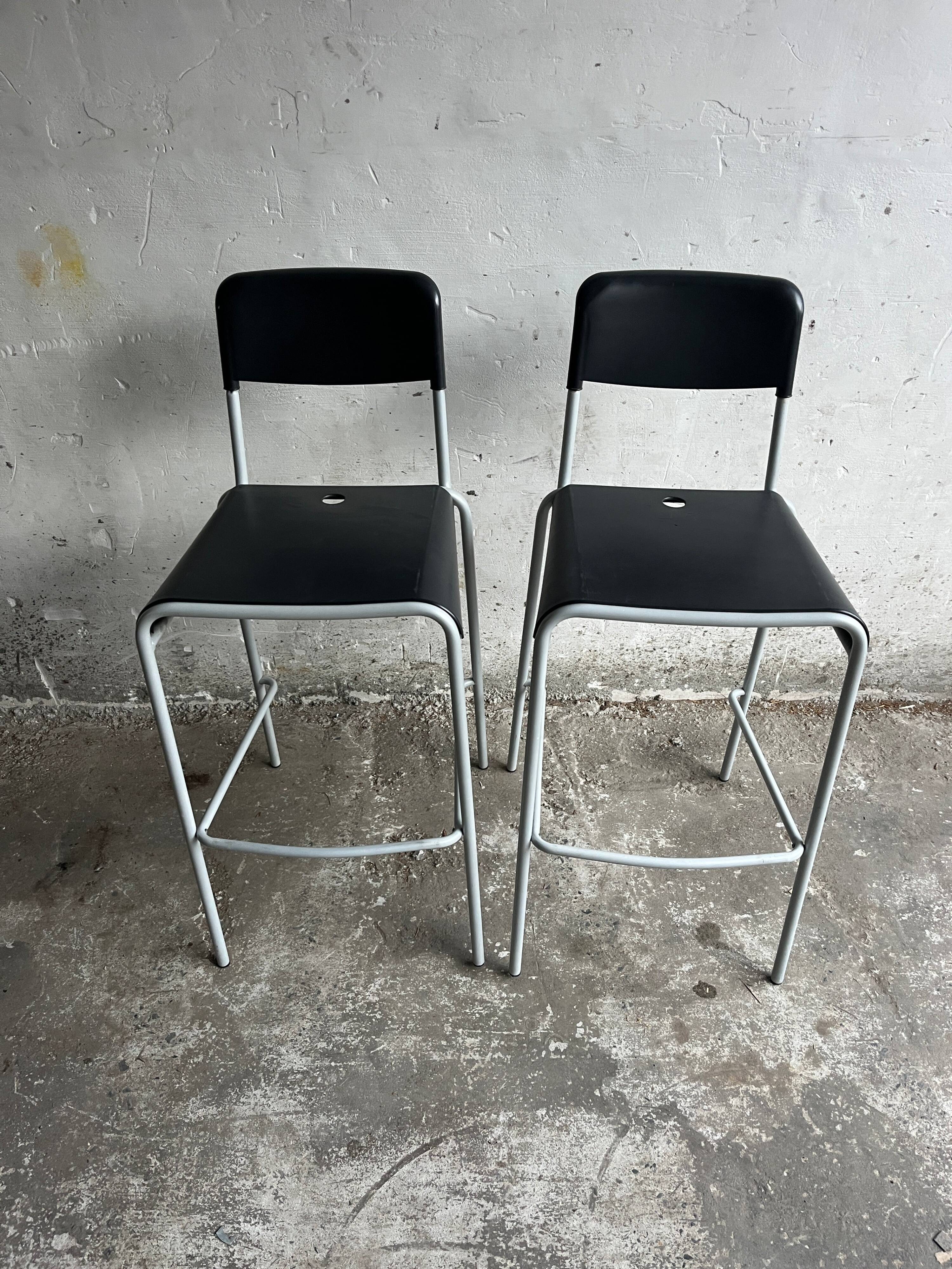 Calligaris "Sorbetto" bar stools – set of 2, Italy