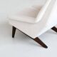 Fauteuil lounge Folke Ohlsson modèle 4410 Fritz Hansen Danemark 1960