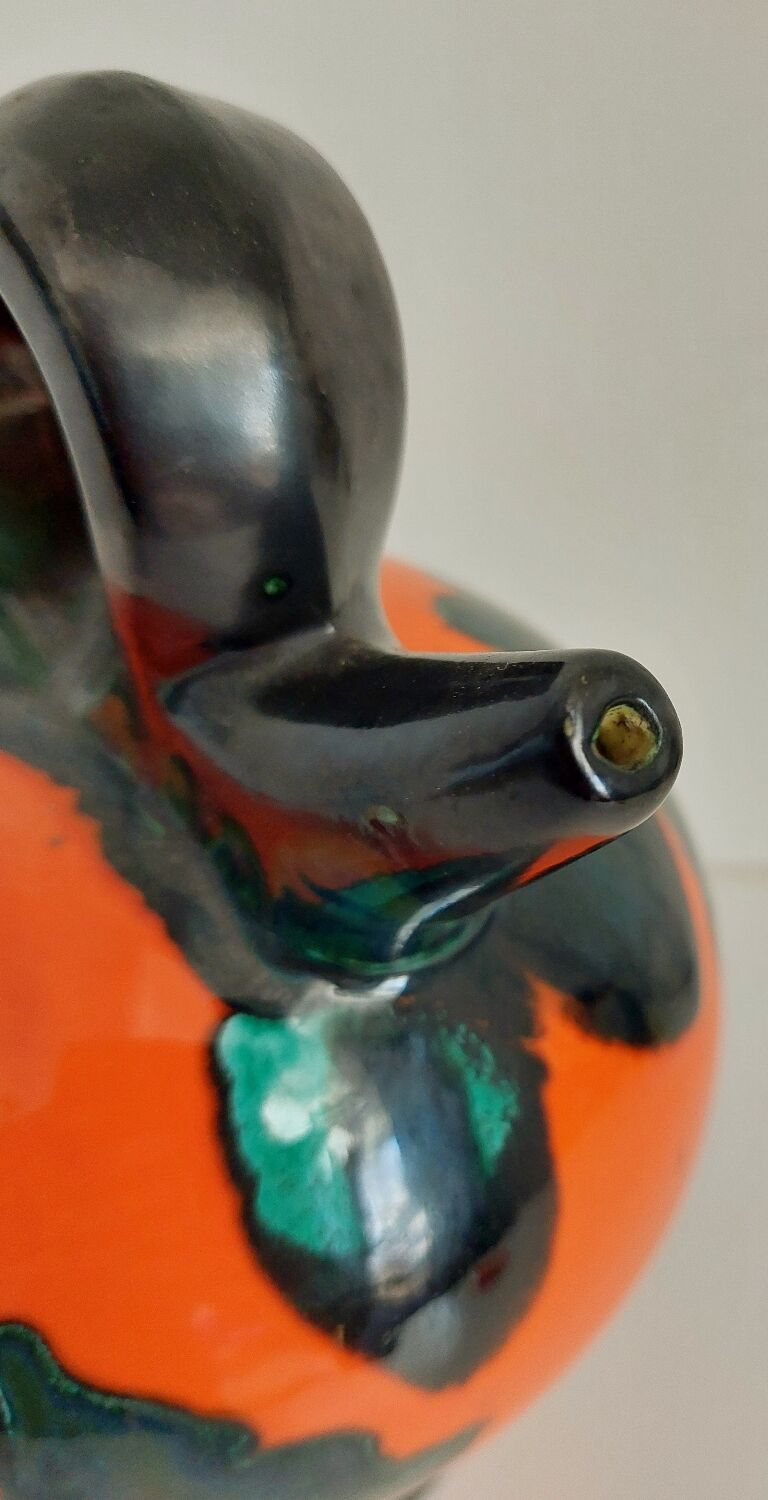 Vintage Ricard ceramic vase