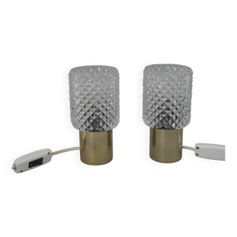 Set of Two Table / Bedside Lamps by Kamenicky Senov, 1960s