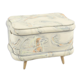 Pouf coffre des années 50