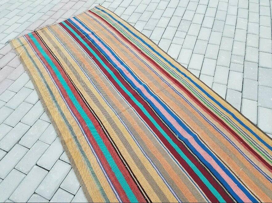 Tapis de couloir turc vintage 104x264 cm