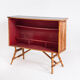 Vintage bar counter in caning and rattan. France, 1950s.