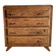 Commode de style vintage pieds compas