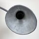 Grey Painted Industrial Scissor Wall Lamp, 1960s