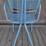Ensemble de 4 fauteuils "radar" par rene malaval circa 40's