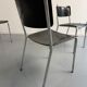 Set of 6 stackable chairs designed by Gustav Hassenpflug, Bauhaus, 1940s.