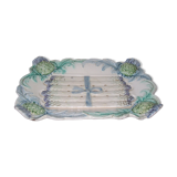 Asparagus dish and its drain