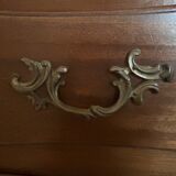 Louis XV style commode in solid wood, 19th century