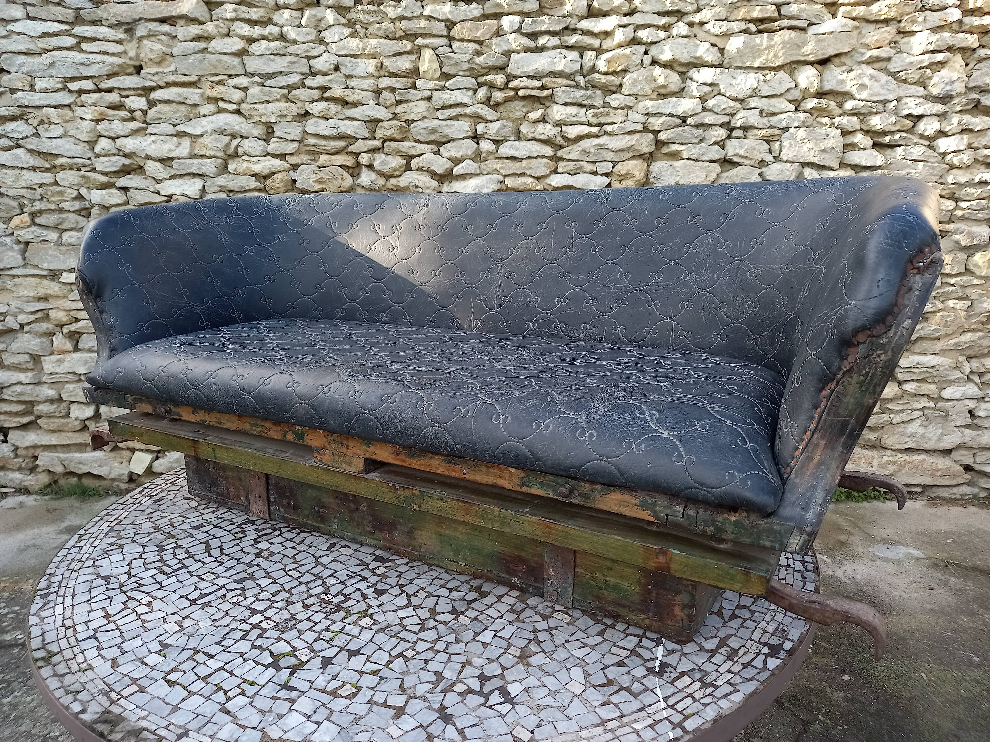 Armchair, carriage bench Napoleon III