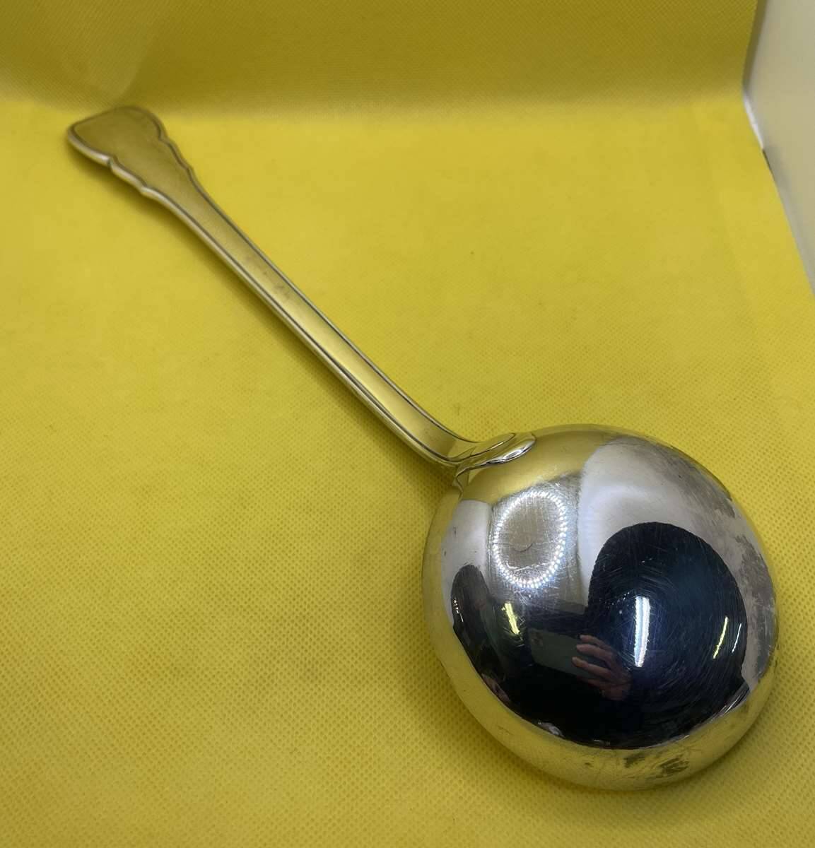 Boulenger silver metal ladle