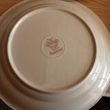 6 flat plates faience villeroy and boch model rusticana