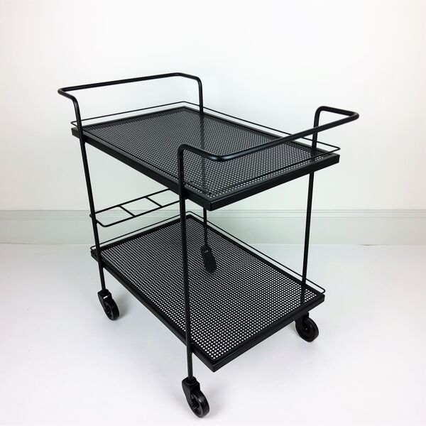 Table desserte par Mathieu Matégot 1950