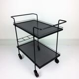 Table desserte par Mathieu Matégot 1950