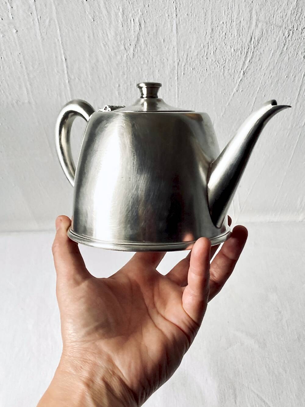 White metal teapot, Felix Frères, Toulouse