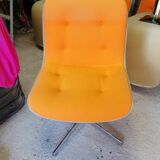 Set of 12 vintage Steelcase Strafor office chairs by Randall Buck
