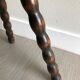 Wood tripod stool