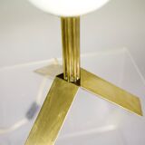 Lamp tripod opaline circa 70
