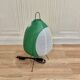 Lampe verte "design papier et métal".