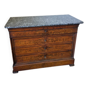 Commode bureau d'époque - plateau