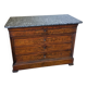 Commode bureau d'époque – Début XXᵉ siècle avec plateau en marbre