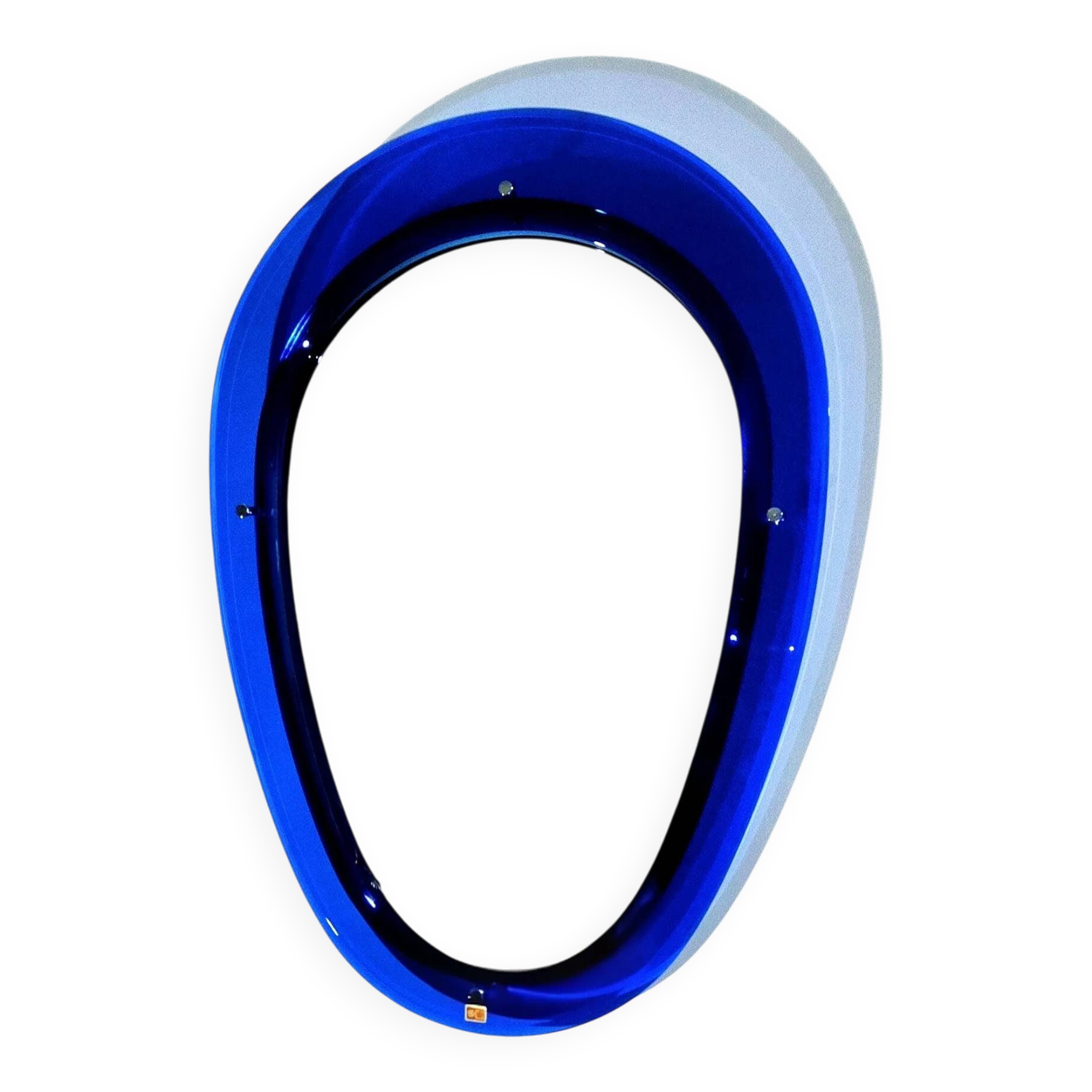 Miroir en forme de goutte Sena Cristal, Italie 1975