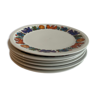 Set of 6 plates Villeroy & Boch "Acapulco"