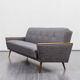 60s convertible sofa, refurits