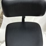 Adjustable swivel desk chair with 70's wheels