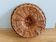 Round basket flat wall decoration