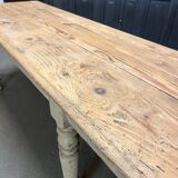 Patinated nineteenth clothier table