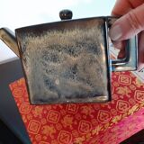 Chinese ceramic teapot in its box