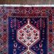 Handmade Persian Abadeh rug 203x125cm