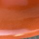 Fauteuil Eames DAR orange, base Eiffel originale, Herman Miller, 1960