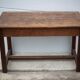 Table bois ancienne table de cuisine table salon campagne, chalet, table avec tiroirs
