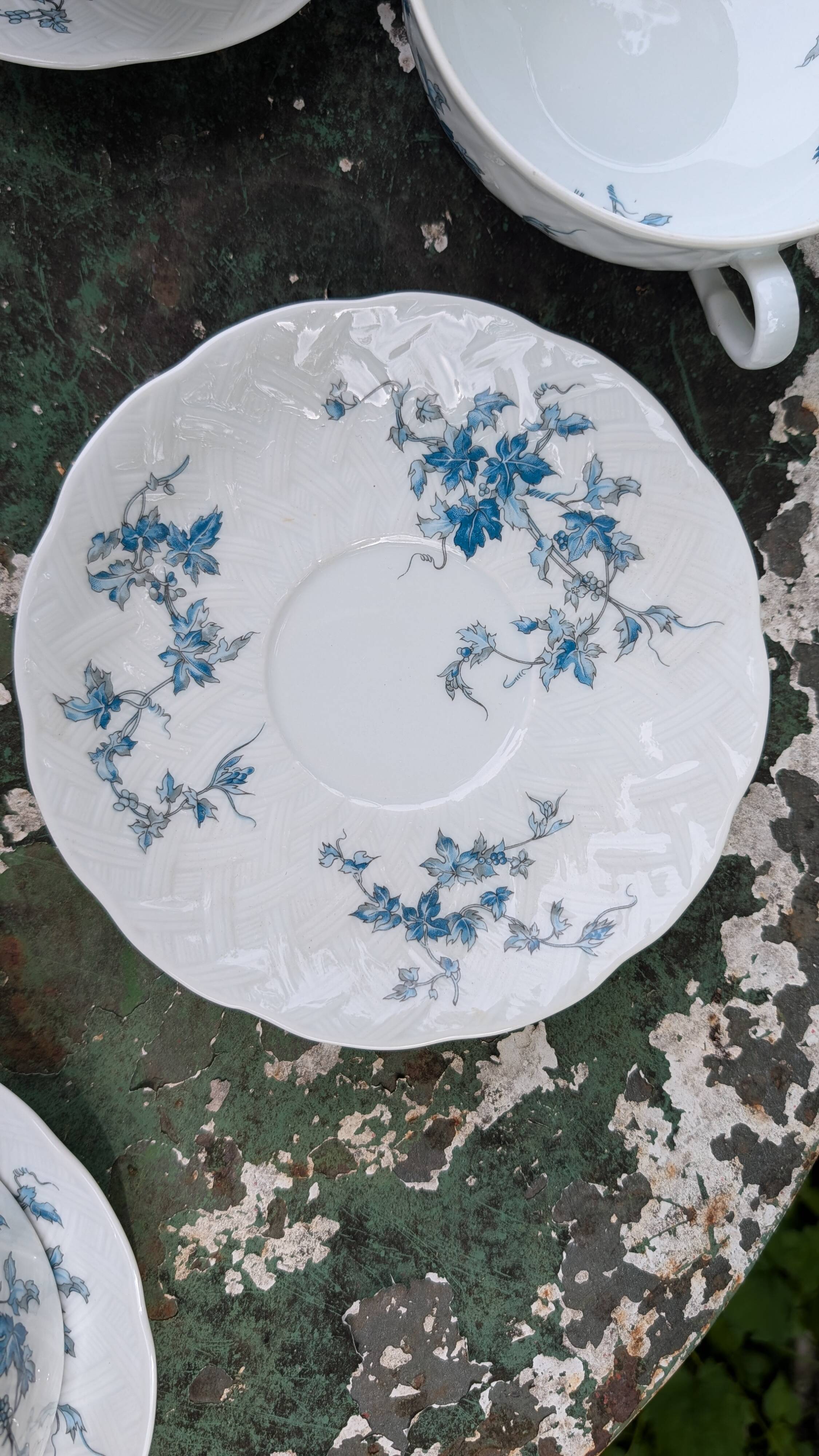 Service à thé Limoges Bernardaud Saint-Saëns