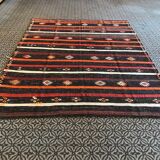 Tapis boho kilim vintage fait à la main