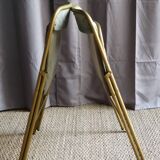 Pair of folding theatre chairs