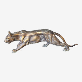 Lioness sculpture art deco