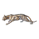 Lioness sculpture art deco