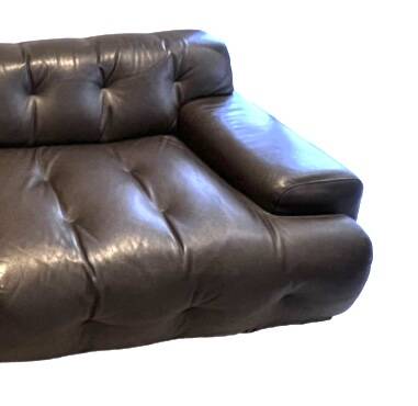Roche Bobois Blogger Leather Sofa