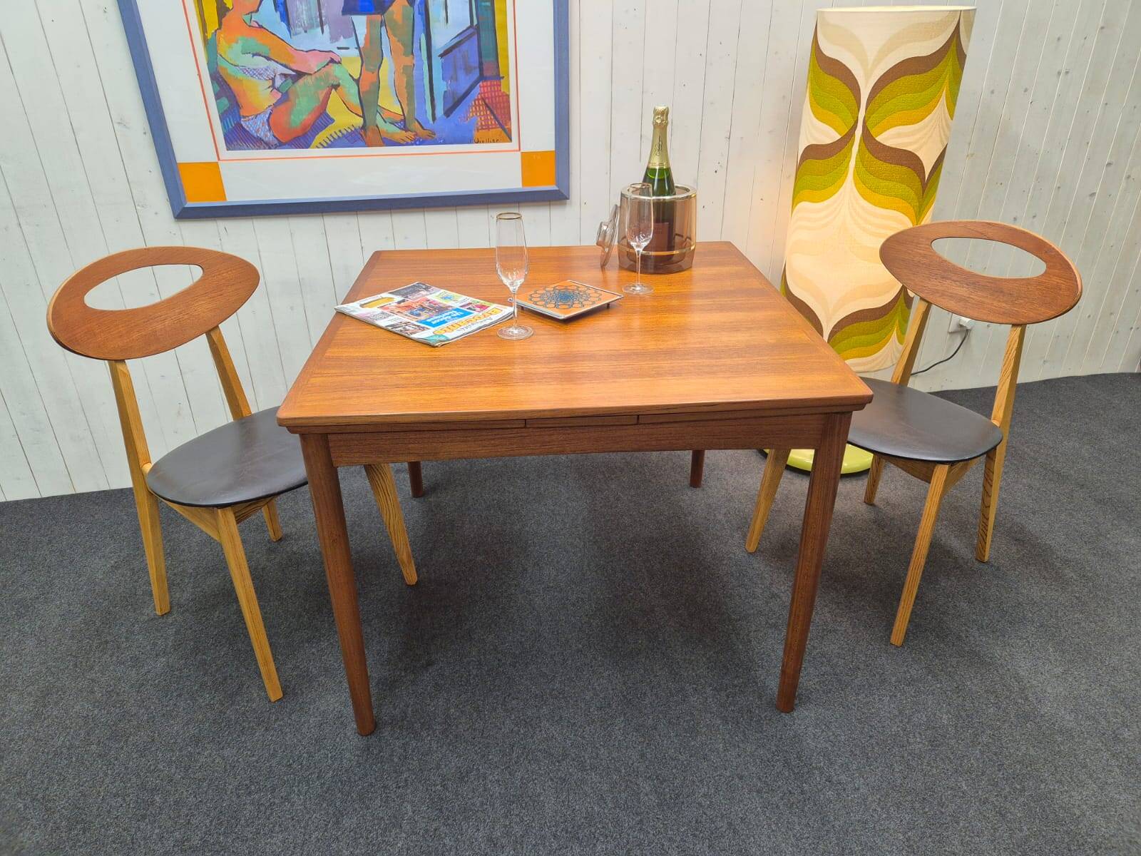 Table scandinave Hundevad & Co,