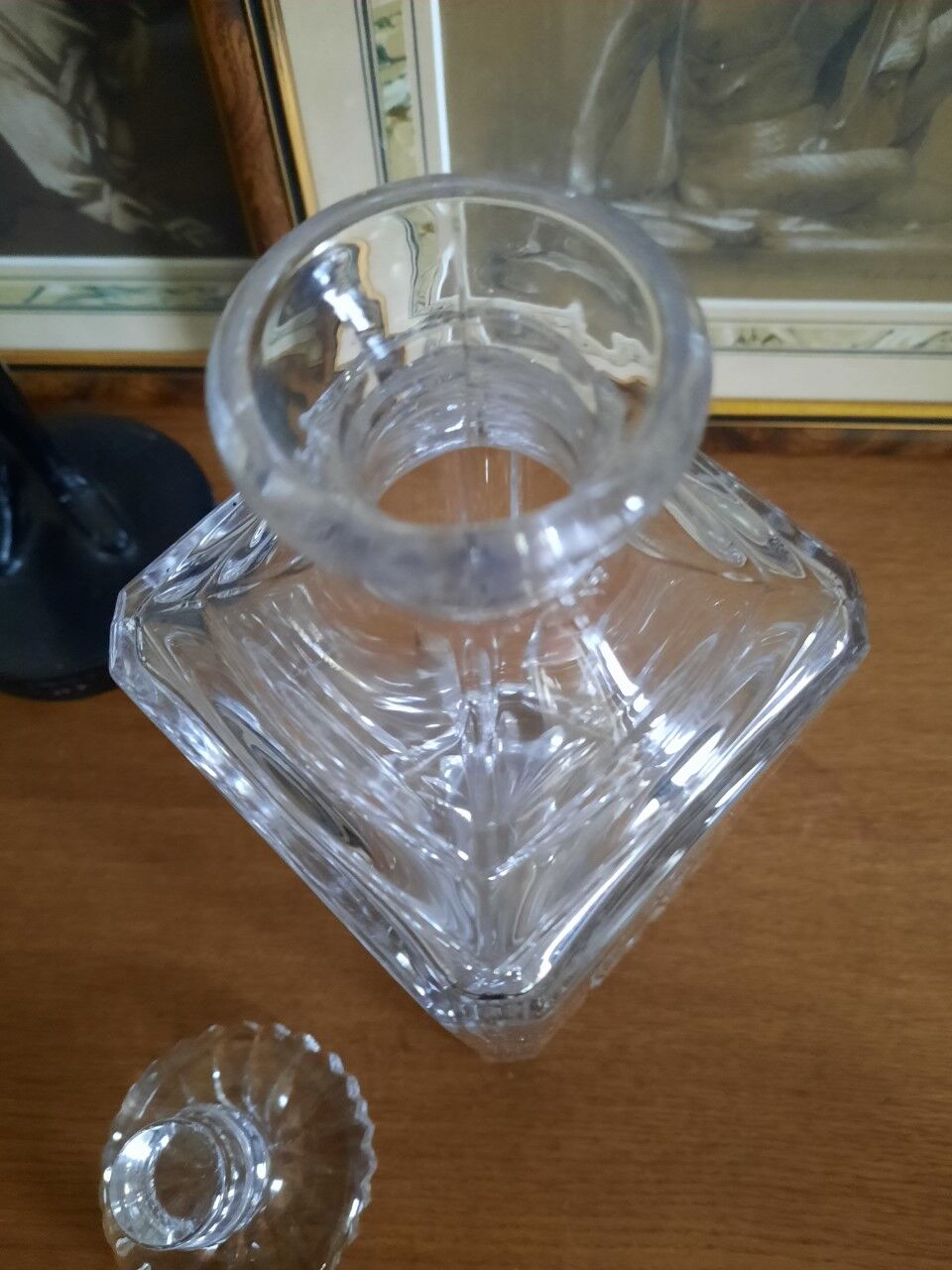 Carafe à whisky en cristal
