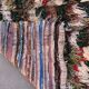 Moroccan carpet boucherouite colored - 70 x 160 cm