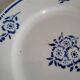 6 Flat Plates in earthenware Moulin des Loups & Hamage model Lucien