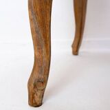 Louis XV style carved armchair with double sided cane work on the side panels