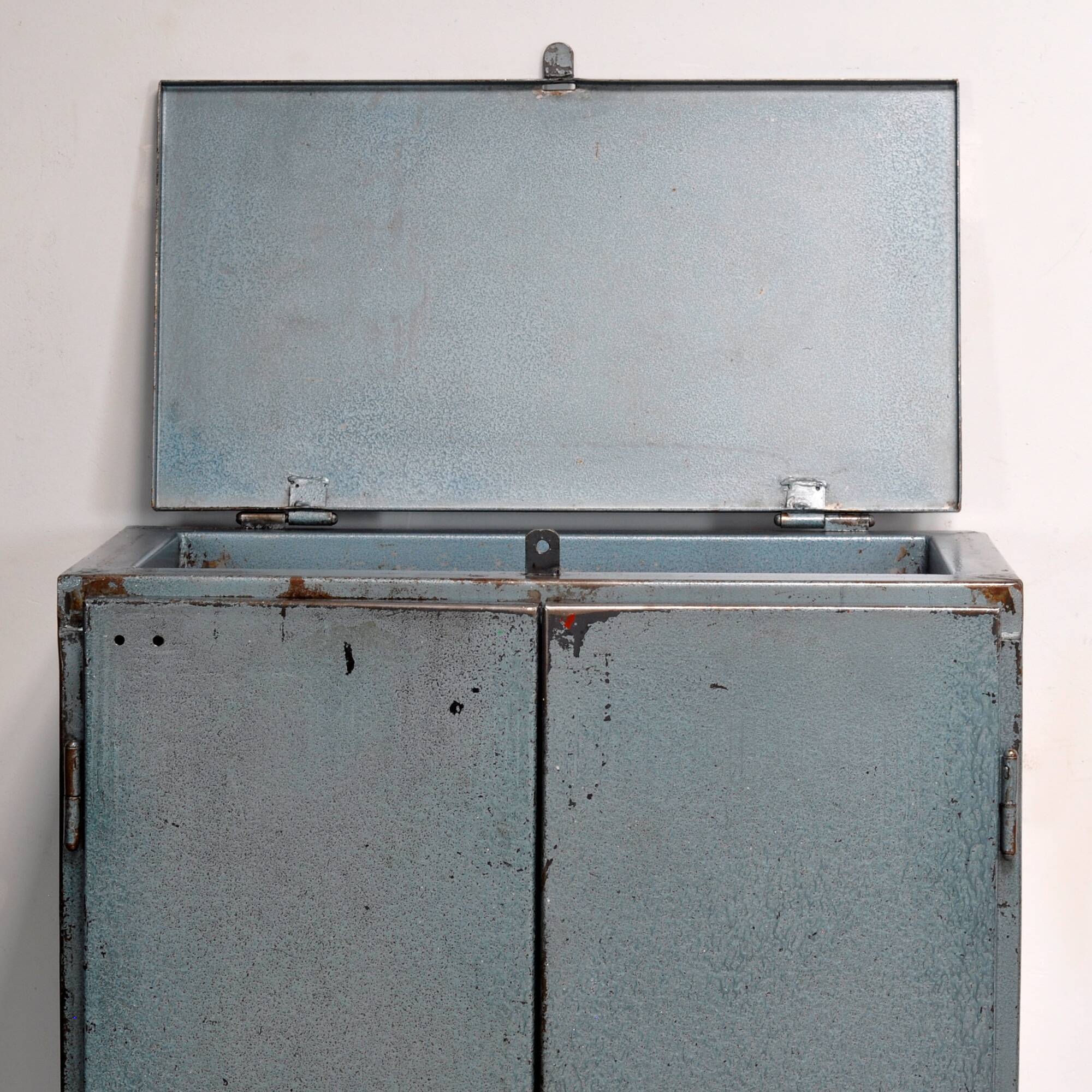 Iron industrial cabinet, 1970s